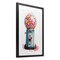 Stupell Industries Retro Gumball Machine Framed Print Under Glass, design by Ray Powers
